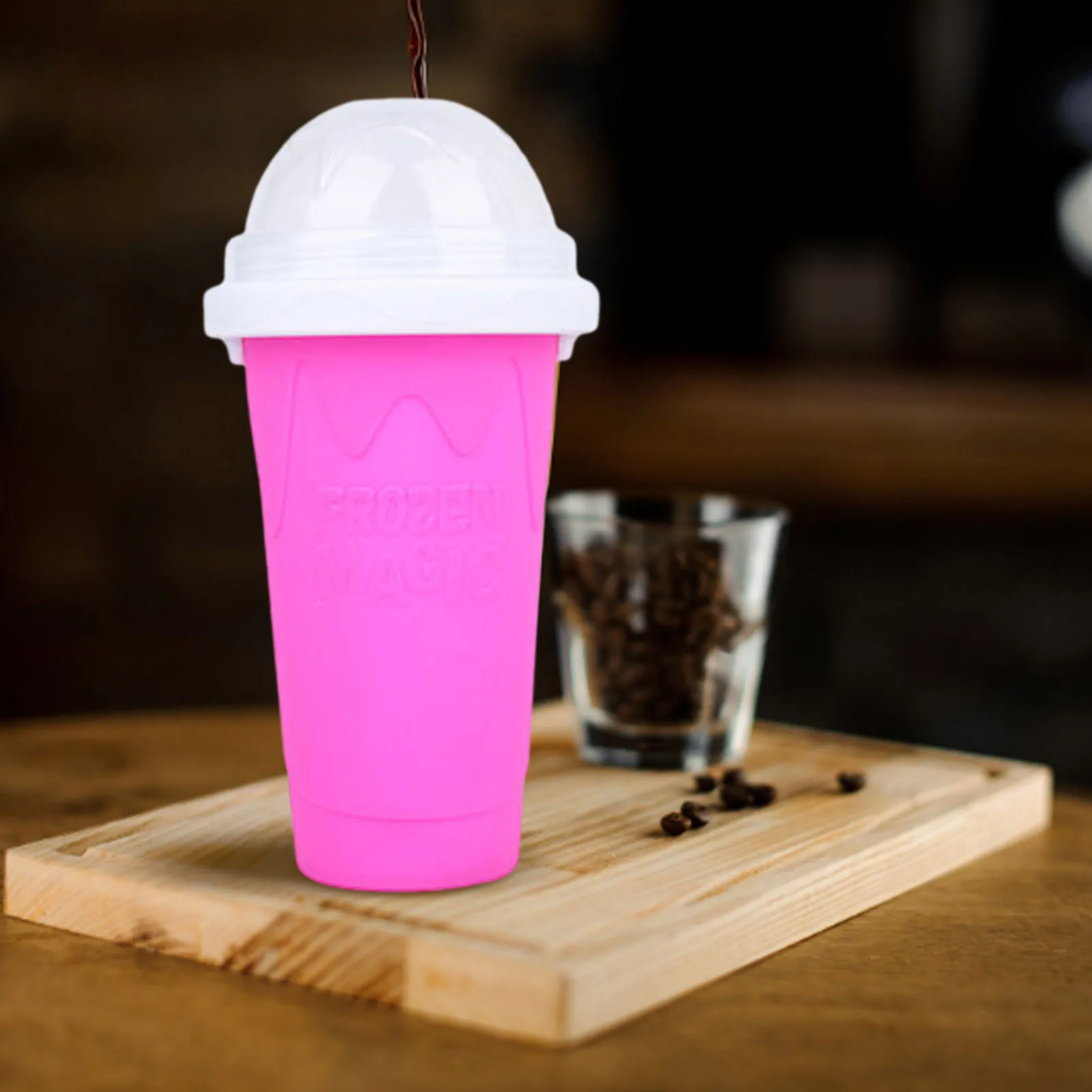 Taza de hielo para hacer batidos, trituradora de hielo para el hogar, casero-3