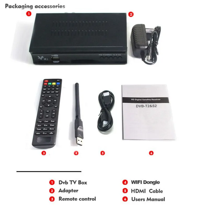 DVB T2S2 Freesat V7 наземный спутниковый ТВ приемник V7S HD рецептор+ USB Wifi 1 год Европа 7 Clines Сервер Поддержка Dolby AC3