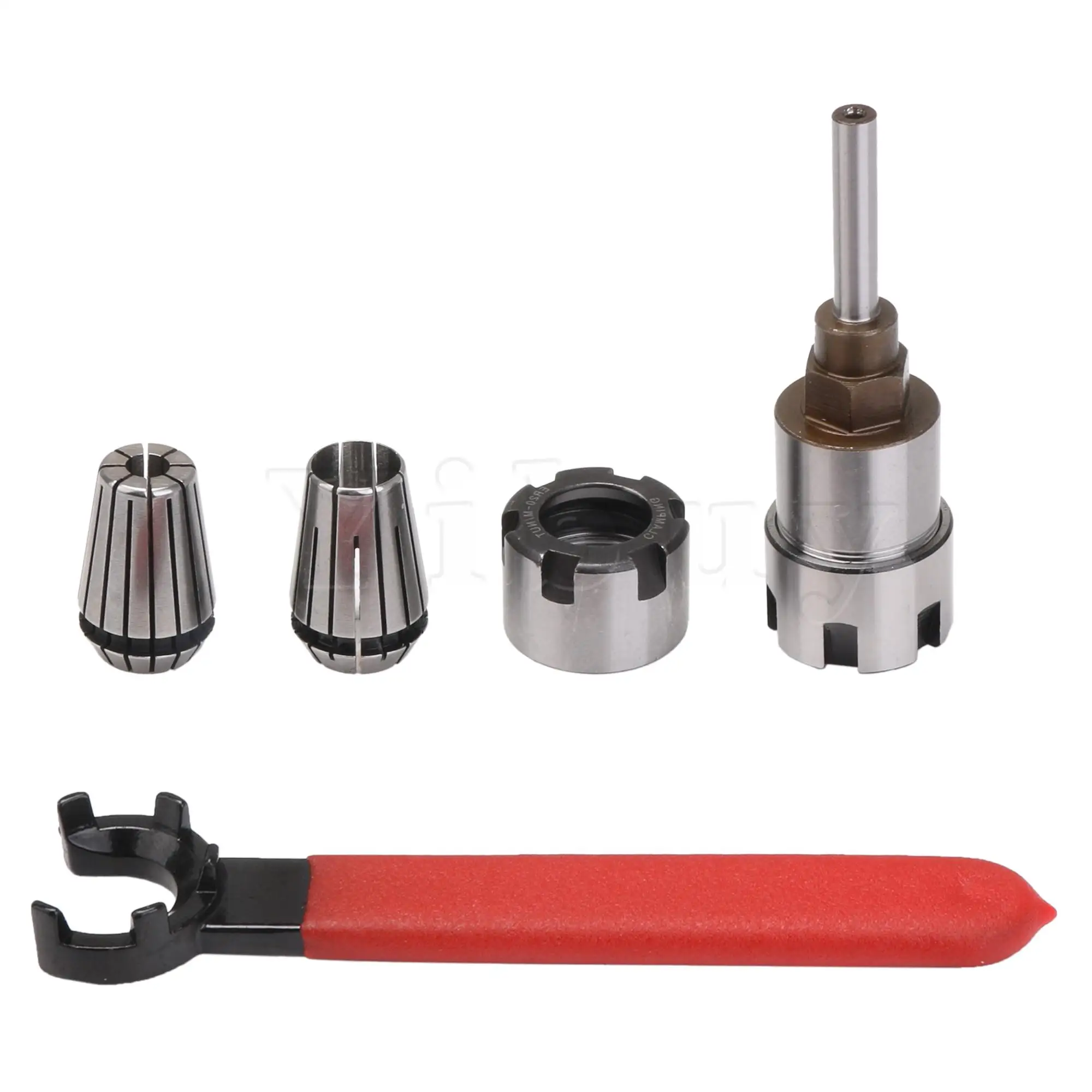 

1/4" Router Bit Extension Chuck Converter Adapter Tool Kit Multicolor