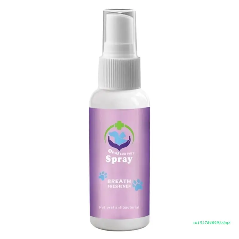 

Спрей для устранения неприятного дыхания, зубной налет и средство гигиены полости рта у собаки