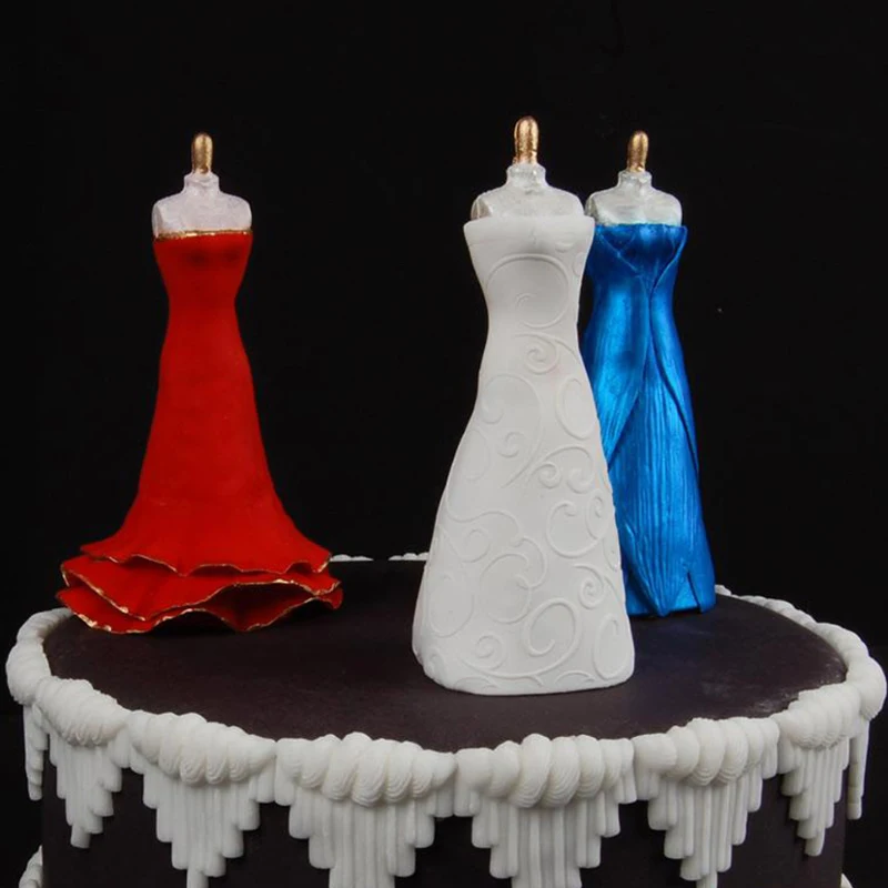 Манекен формы силиконовые помадка торт украшения инструмент Gumpaste сахарный