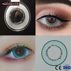 Цветные контактные линзы, контактные линзы, натуральные, коричневые, серые, яркие, красота, Косметика для макияжа, контактные линзы для глаз, цветные линзы ed