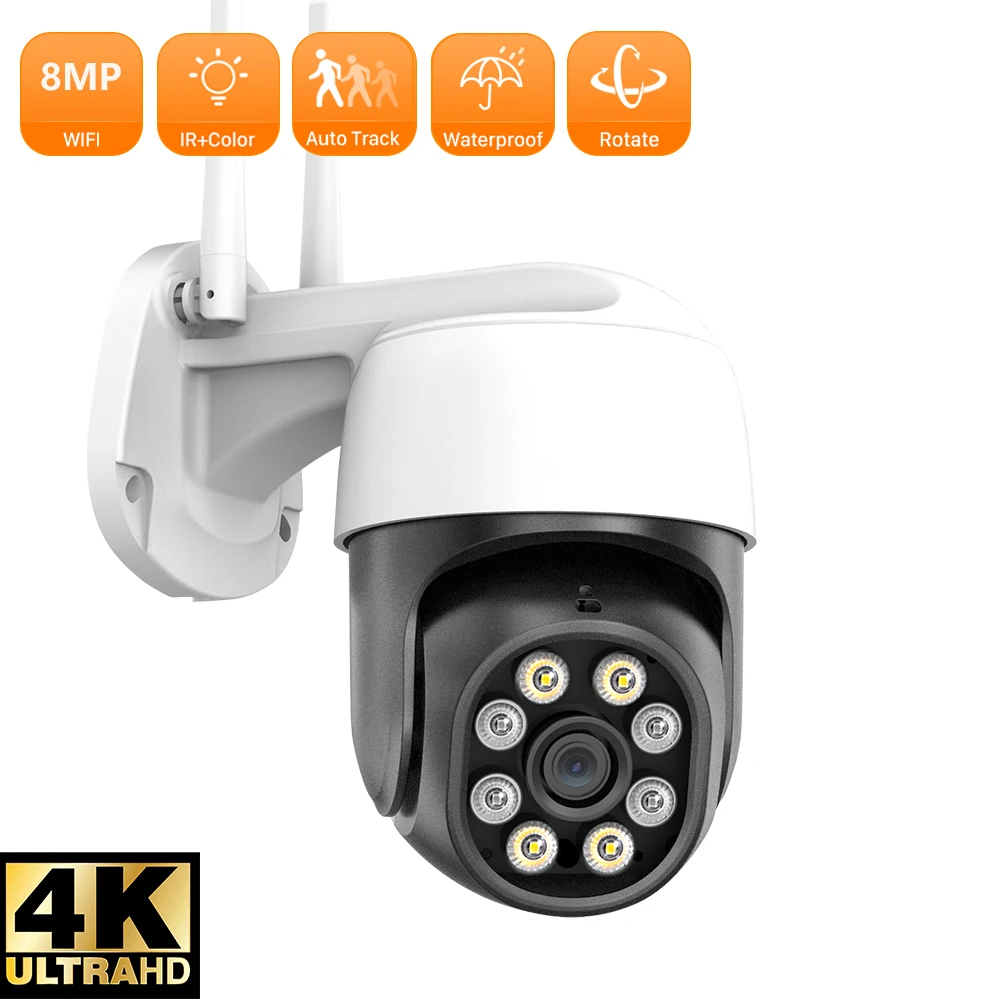

ANBIUX 8MP 4K UHD IP Camera 5MP Outdoor Wireless WIFI Camera iCSee 1080P 3MP AUTO Tracking Security CCTV Camera Surveillance
