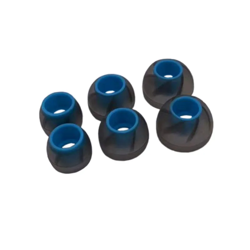 

3 pairs ANJIRUI 4.5m (L M S ) for in earphones Ear Pad with spirals earbuds ergonomic ear cups great elasticity Silicone earbud