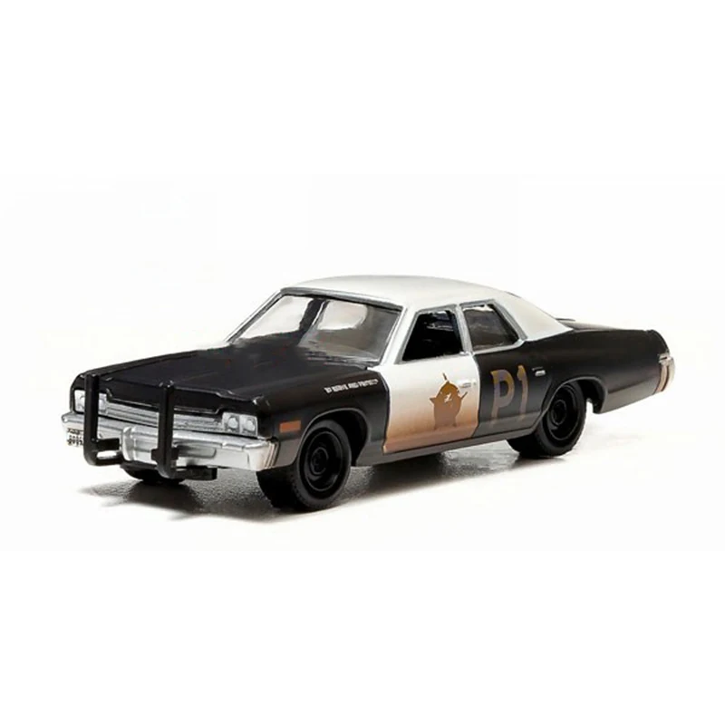 

1:64 1974 Monaco Movie Scene Characters Brother Alloy Die Casting Diorama Police Car Model Miniature Carros Toys Free Shipping