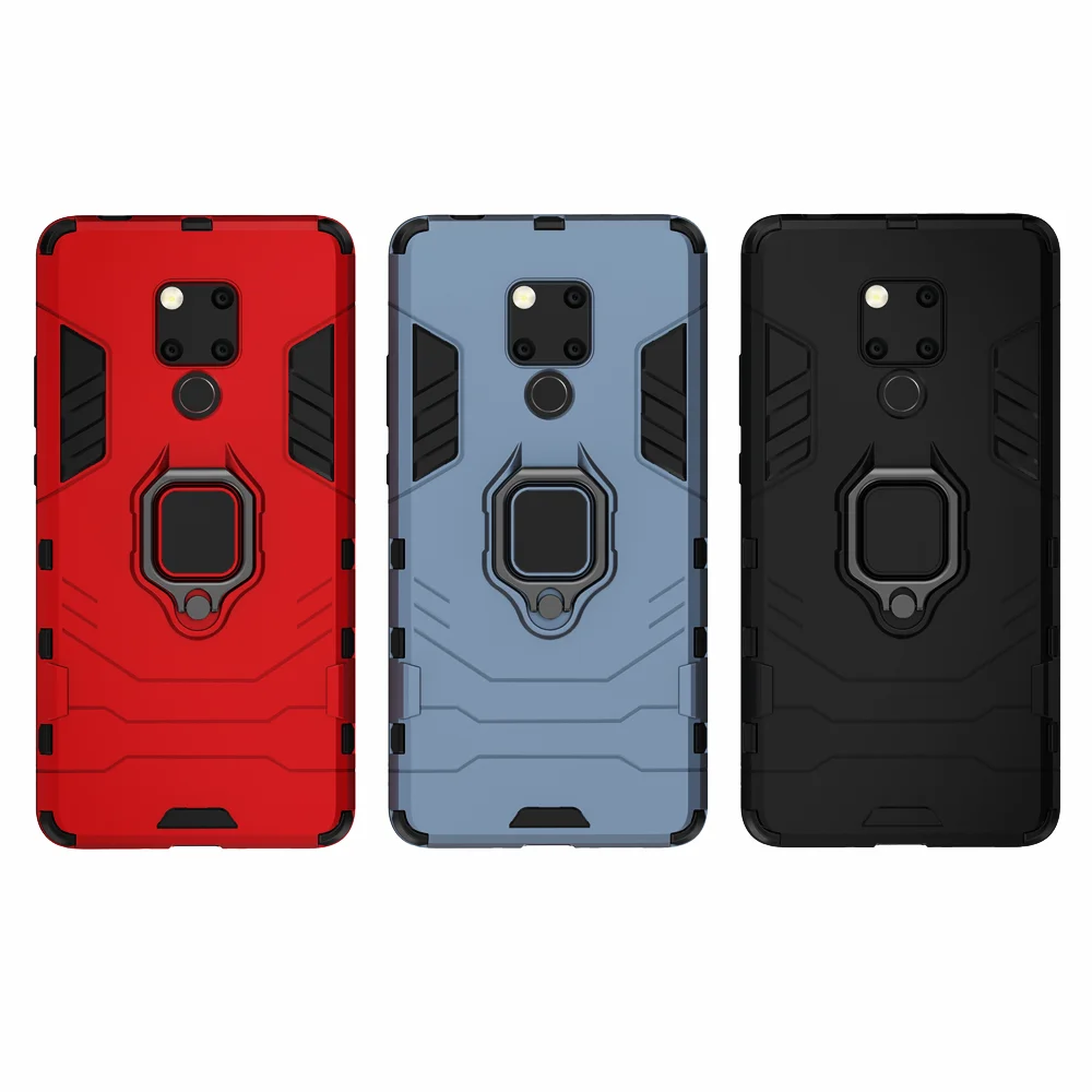 for huawei mate 20x case shockproof ring stand bumper silicone pc phone back cover for huawei mate 20 x mate20x evr l29 fundas free global shipping