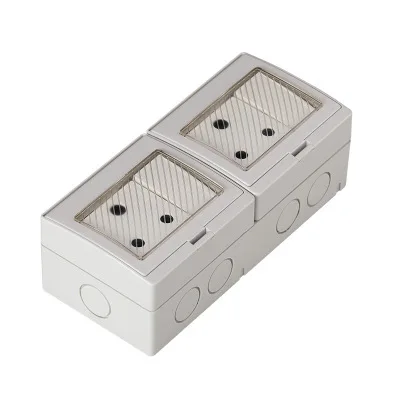 

SaipWell 2-bit waterproof switches plus 2-bit South African socket