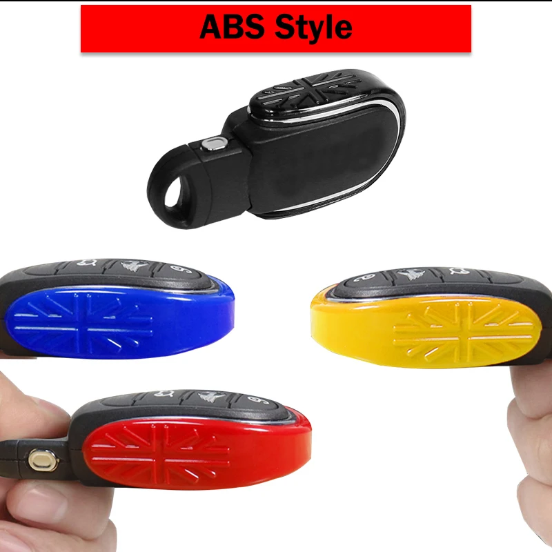Автомобильный Стайлинг ABS чехол для ключей с цепочкой Union Jack BMW Mini Cooper JCW F54 F55 F56 F57 F60