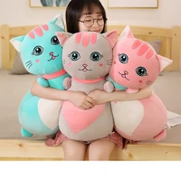 new lovely 507090cm new good quality cute cat plush toys soft stuffed animals doll for children kawaii birthday christmas gift