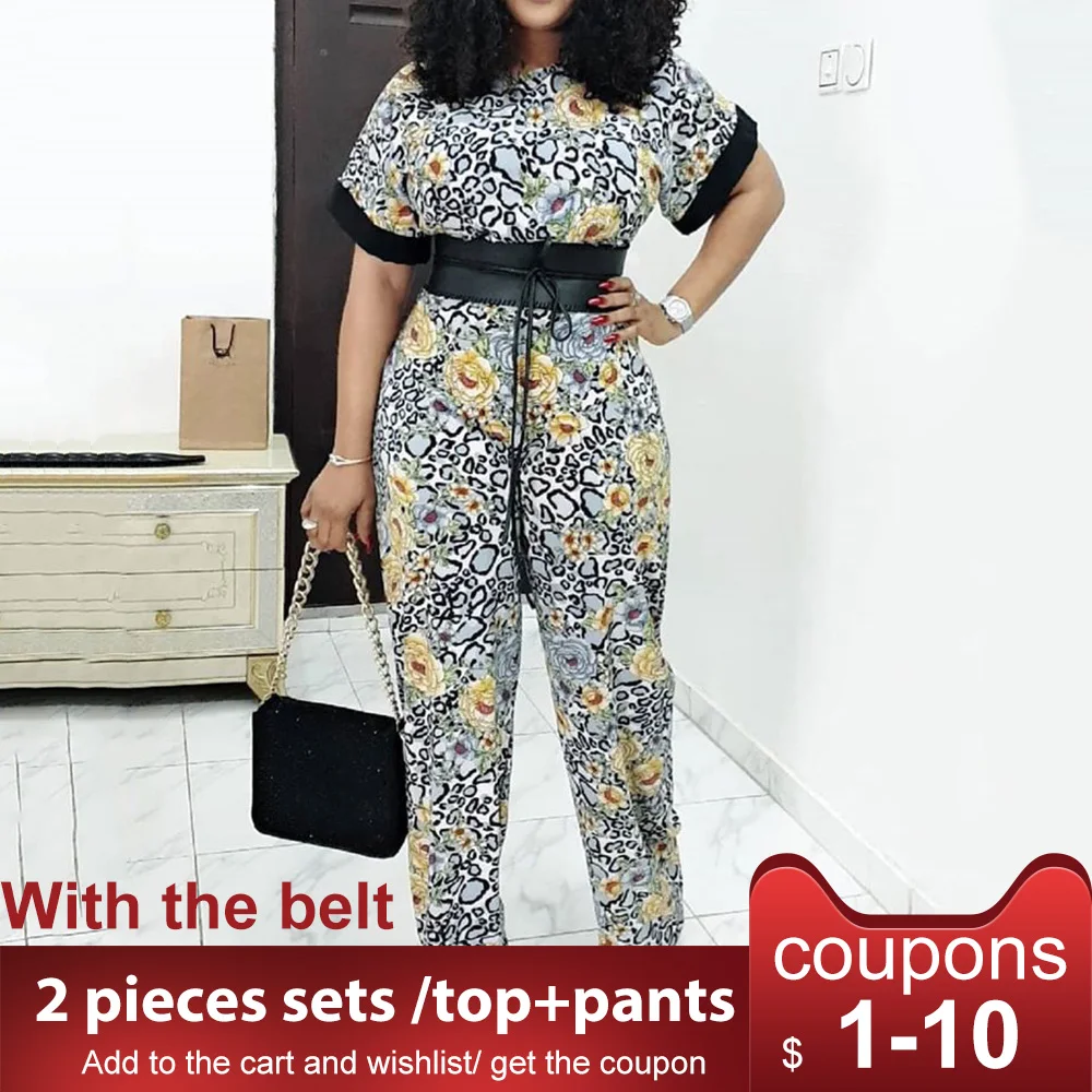 Женский винтажный офисный костюм размера плюс 2xl комплект из 2 предметов летний в