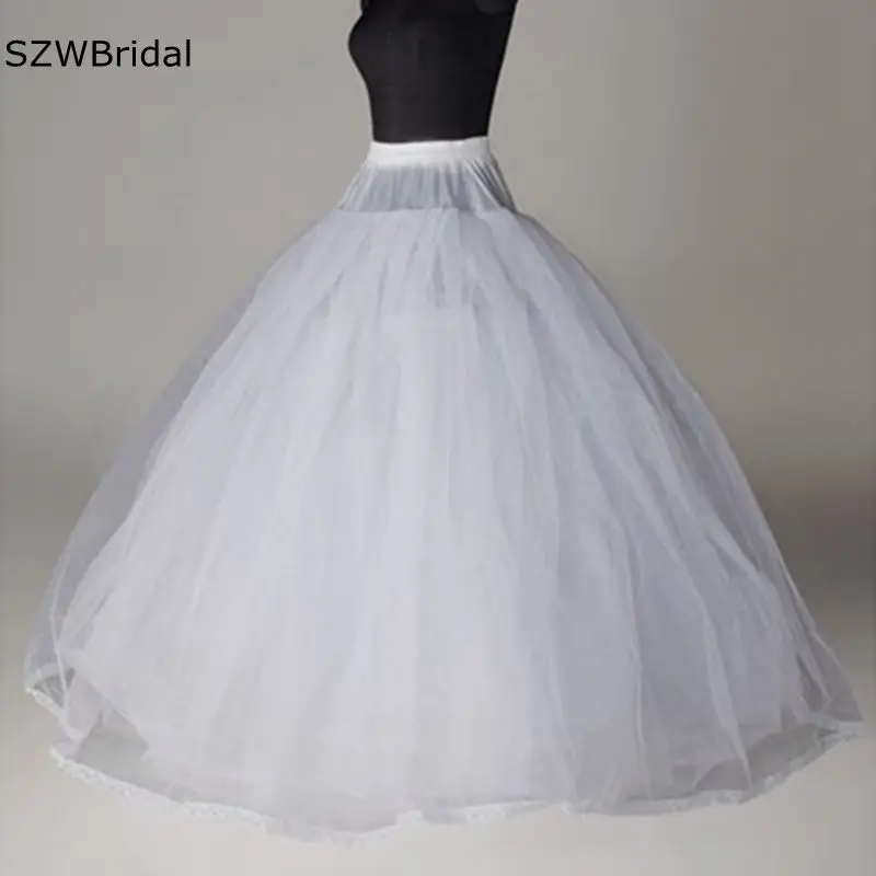 

New Arrival 8 Layers Tulle Ball gown Petticoats Bride Vestito da festa di nozze Wedding petticoat underskirt Rockabilly Skirt