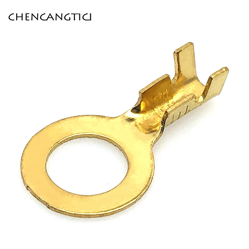 20 pcs of DJ431-8B 20 шт./шт. Авто соединения провода кольцо Круглый терминал обжимной свободные шпильки клеммы tab медь открытие нос конец - Цвет: 20 pcs of DJ431-8B