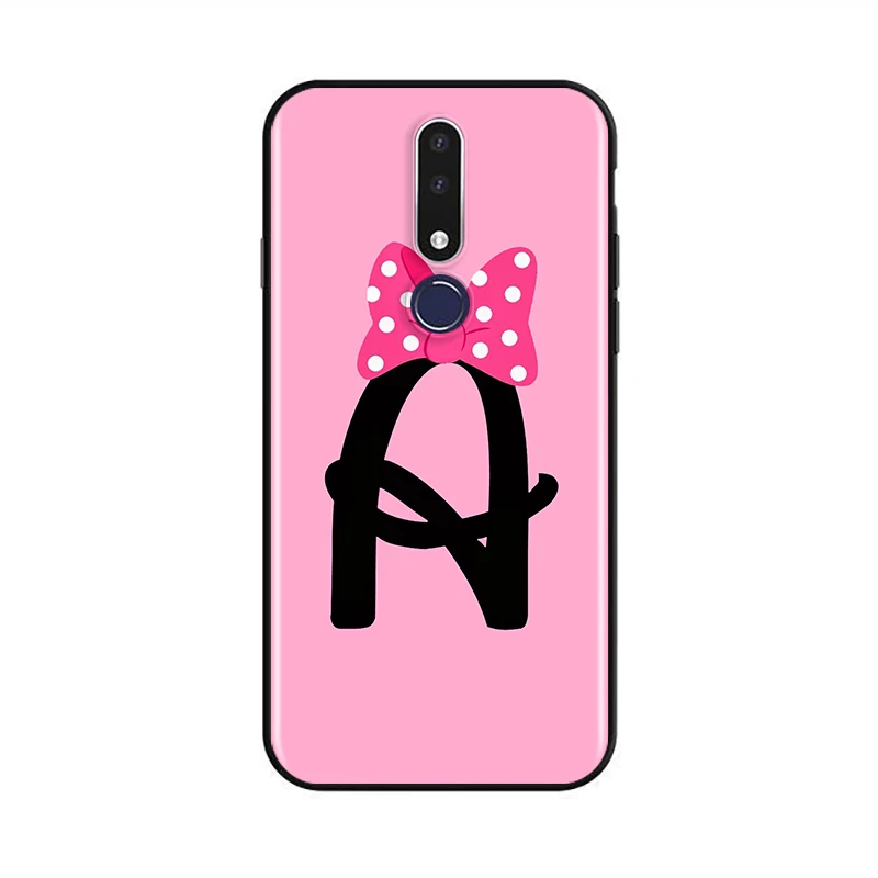 

Cute Bow-knot Letter for OPPO F17 F15 F11 F9 F5 F7 K5 K3 K1 R17 RX17 R15 R15X R9S Pro Neo Black Phone Case