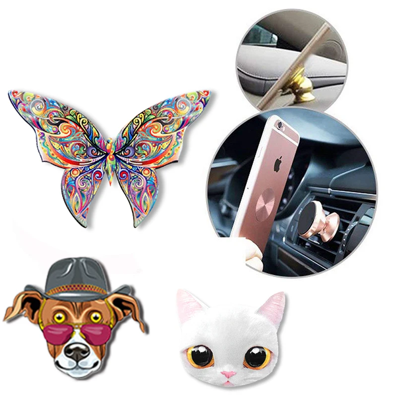 Универсальная металлическая пластина диск железный лист для магнитного