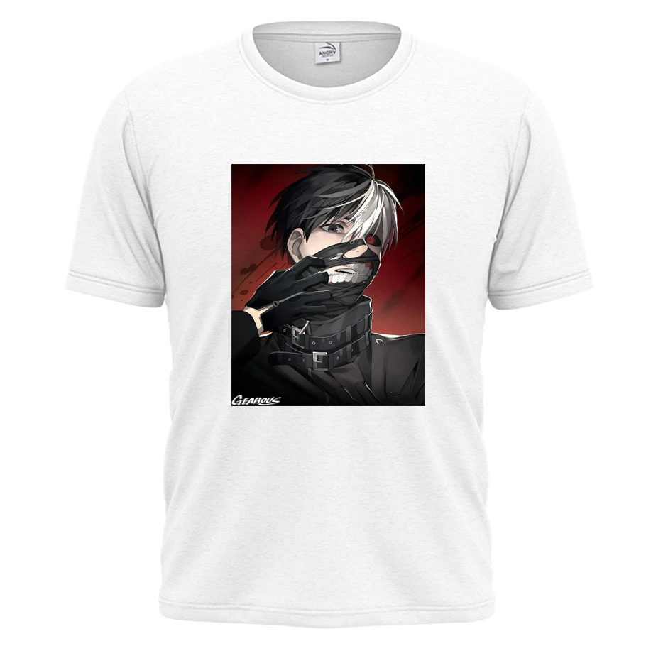 

Tokyo Ghoul Cartoon T-shirt High Brand BJ Alex Cartoon Beautiful Loose T-Shirt Men's Cotton T-Shirt Super Large T-Shirt For Both