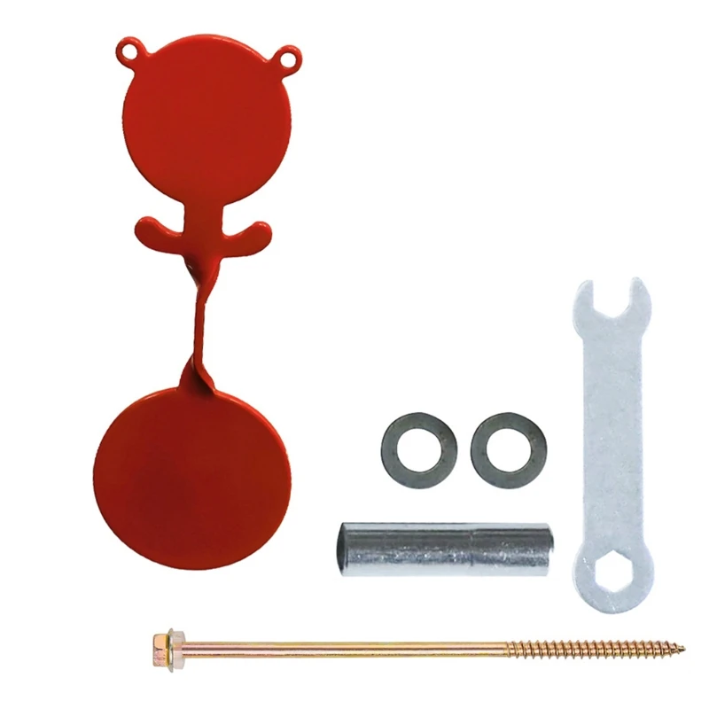 

831C Bullseye Outdoor Bullseye Tactic Paintball Training Stainless Steel Portable Hunting Shooting Plates
