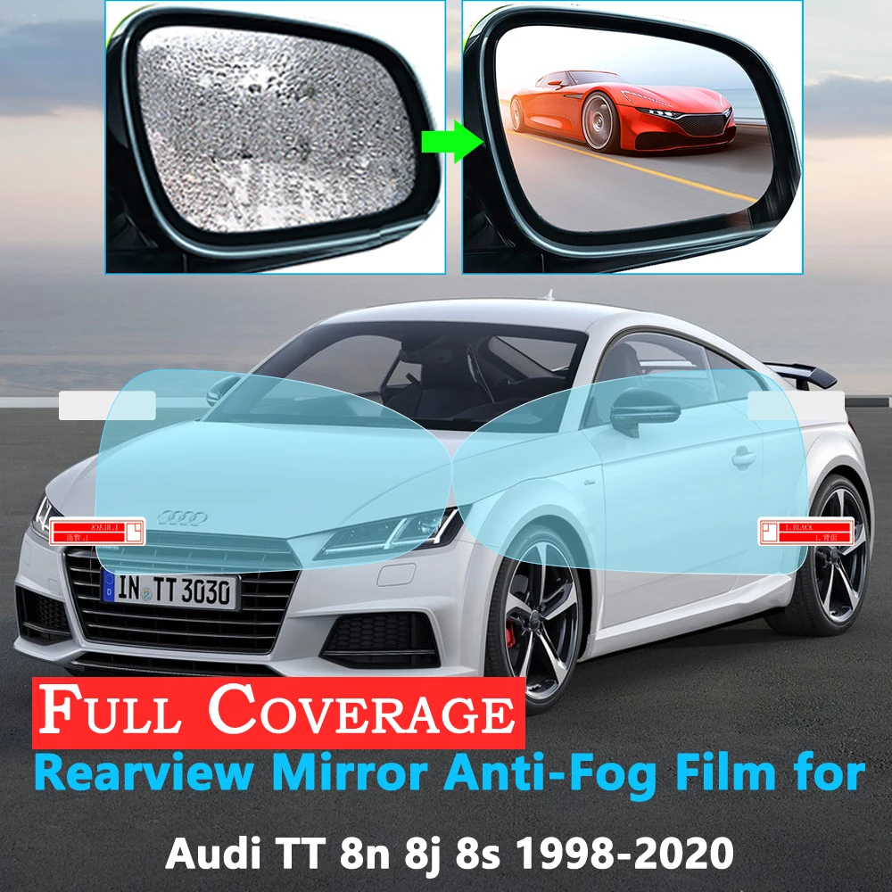 Полное покрытие защитная противотуманная пленка для Audi TT 8n 8j 8s TTs MK1 MK2 MK3 1998 ~ 2020