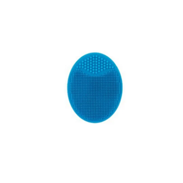 Blue Силиконовая Косметическая моющая Подушечка Для лица, отшелушивающая от черных точек, очищающая кисть для лица, Мягкая глубокая очистка лица, кисти для ухода за лицом - Цвет: Blue