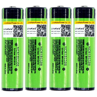 Liitokala 18650 для 3400 PCB ncr18650b 3400 мАч перезаряжаемая батарея защитный фонарик батарея литиевые батареи - Цвет: 4PCS