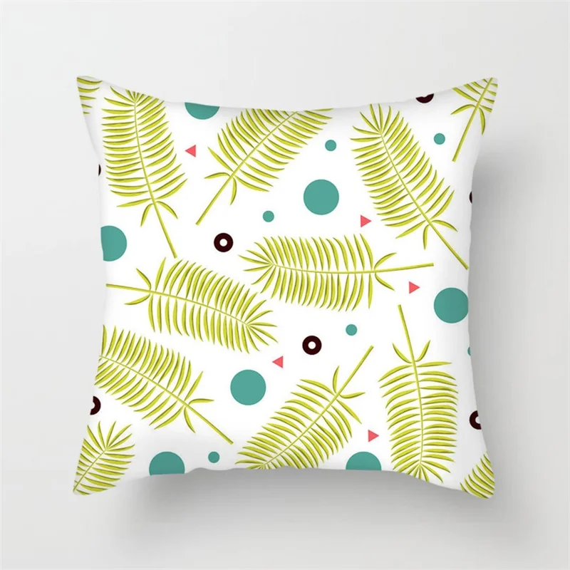 Чехлы для подушек с тропическим растением Fuwatacchi декоративные подушки стульев |