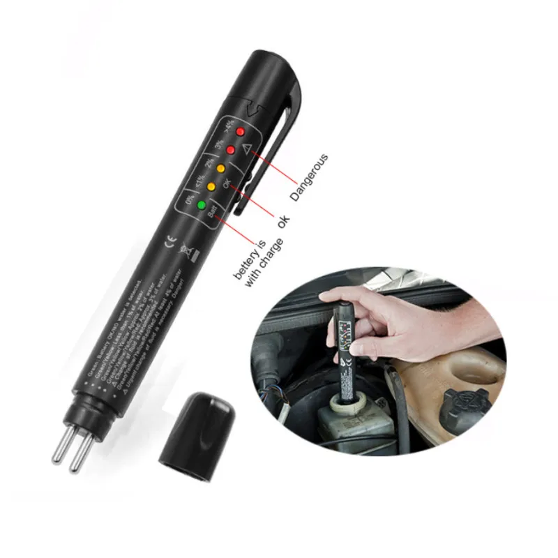 Автомобильный цифровой тестер тормозной жидкости DOT3/DOT4 автомобильное