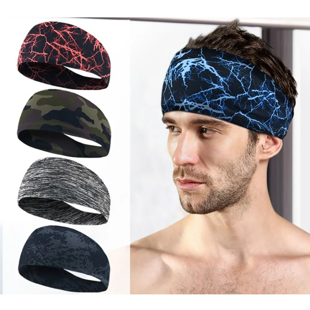 

Men Women Absorbent Sport Sweat Headband Yoga Hair Bands Sweatband Outdoor Fitness Cycling Running Sports Safety Accessories