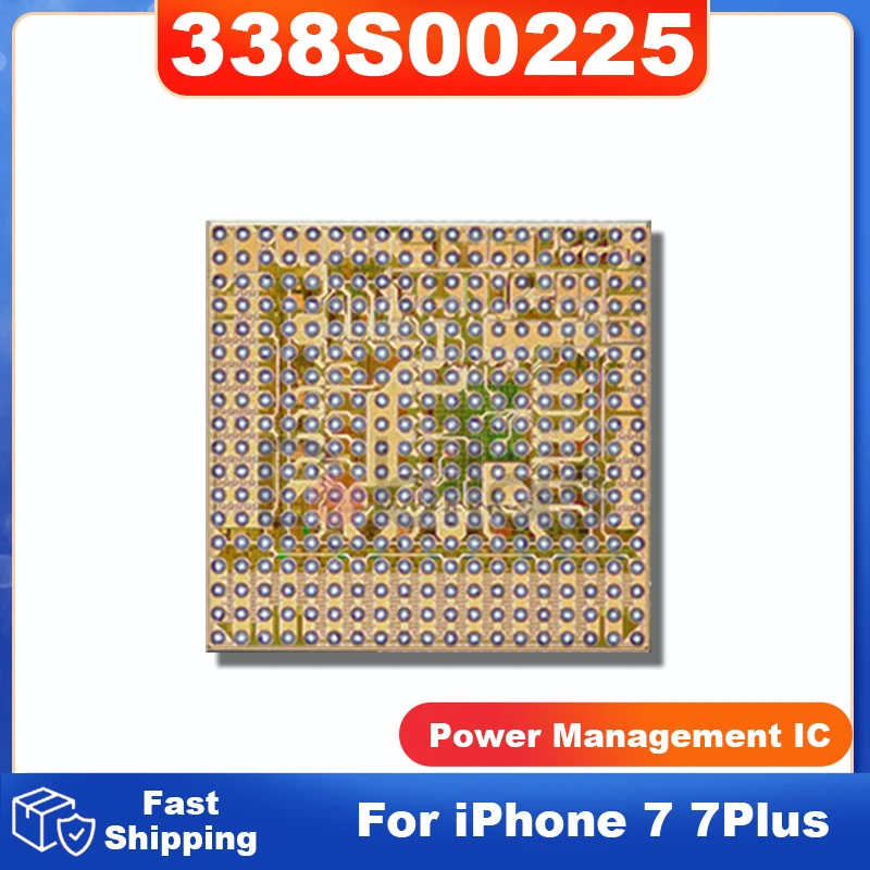 10 шт./лот 338S00225 U1801 338S00225-A1 для Iphone 7 7G 7Plus основной источник питания IC BGA PMIC