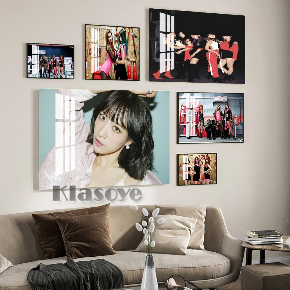 

Exid Wall Stickers Music Band Star Poster Korea Idol Singer Prints Canvas Bar Pub Decor Painting Picture Fans Collection Gifts