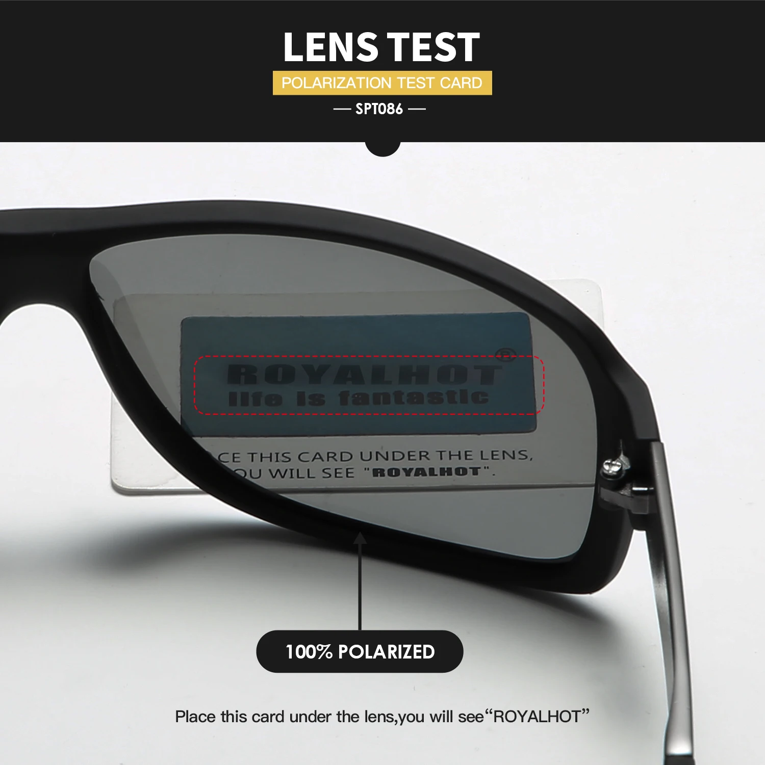 Солнцезащитные очки RoyalHot для мужчин и женщин поляризационные в винтажном стиле квадратной оправе ретро с