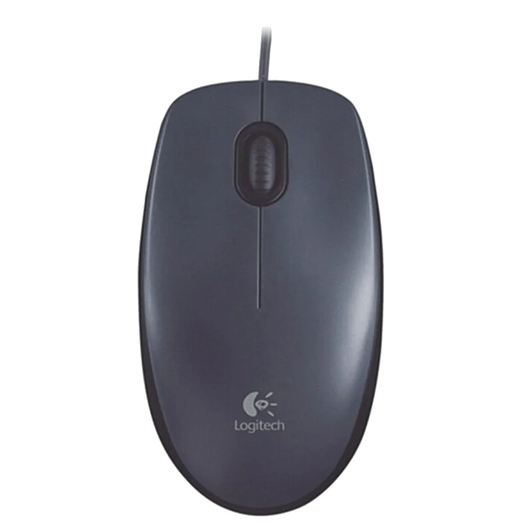Logitech M90 1000DPI USB Wired Optical Mouse Ergonomic Office Portable Mice for Windows XP/7/8/10 Computer Accessories | Компьютеры и