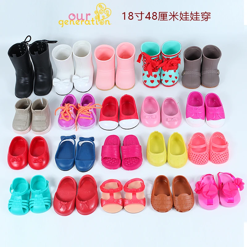 

many kinds shoes of 46cm og doll n Accessories Shoes 18-Inch 46cm Alexander OG Shoes gift for children