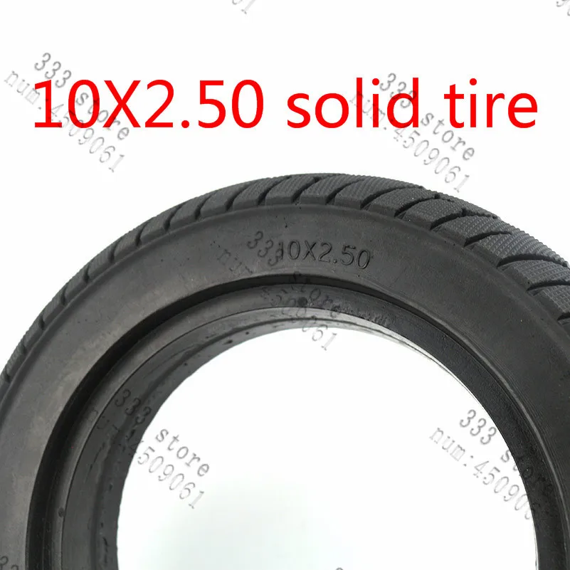 10x2 50 бескамерные колеса шины твердые инфляция электрический скутер для 8/10 дюймов