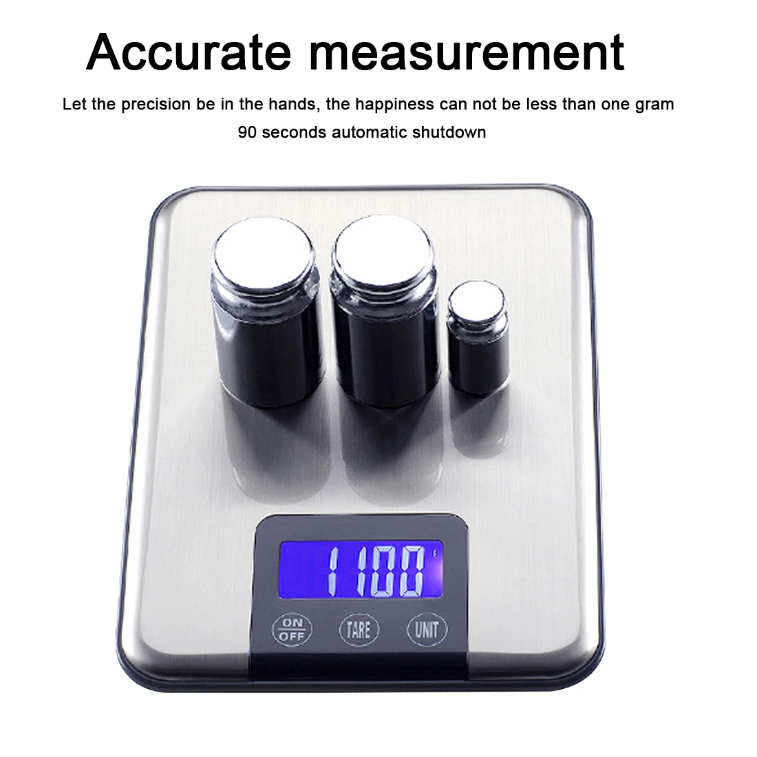 

Digital Kitchen Food Diet Postal Scale Weight Balance LCD Backlight Display Spoon Weight Volumn scale