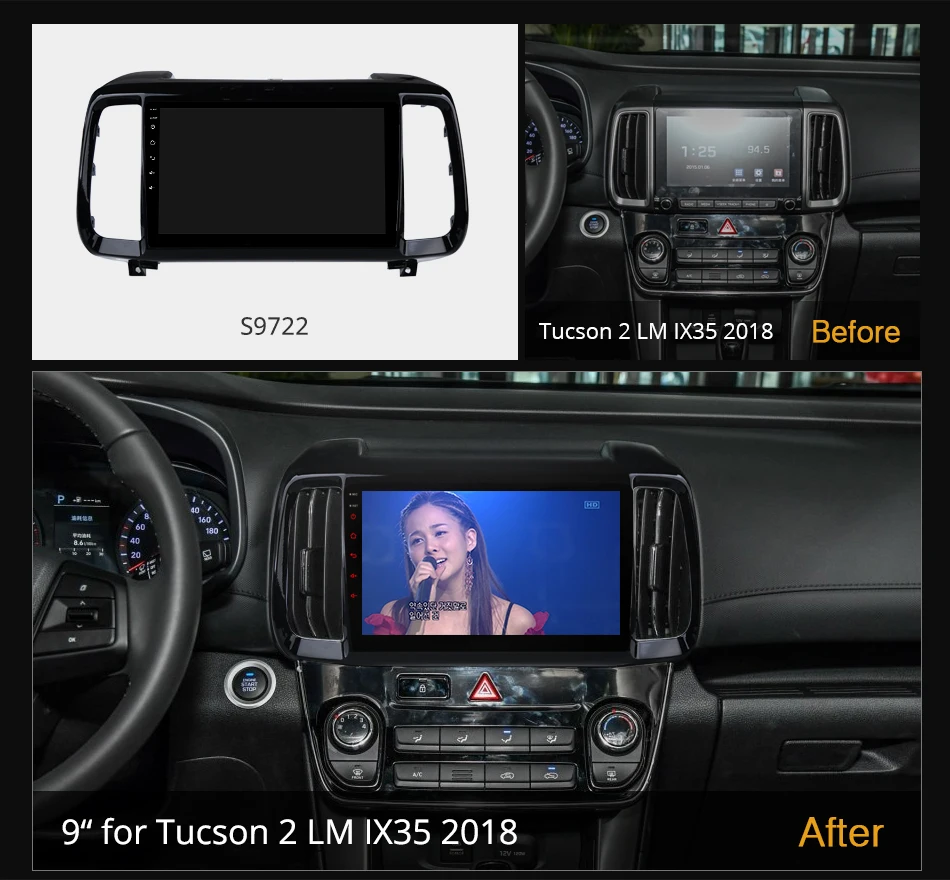 Автомобильное мультимедийное радио 6G + 128G Ownice Android 10 0 для Hyundai Tucson 2 LM IX35 2018 Din GPS Navi