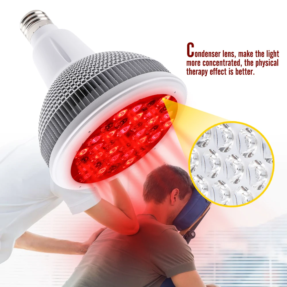 

Светодиодсветильник лампа для физиотерапии с подогревом, 30 Вт