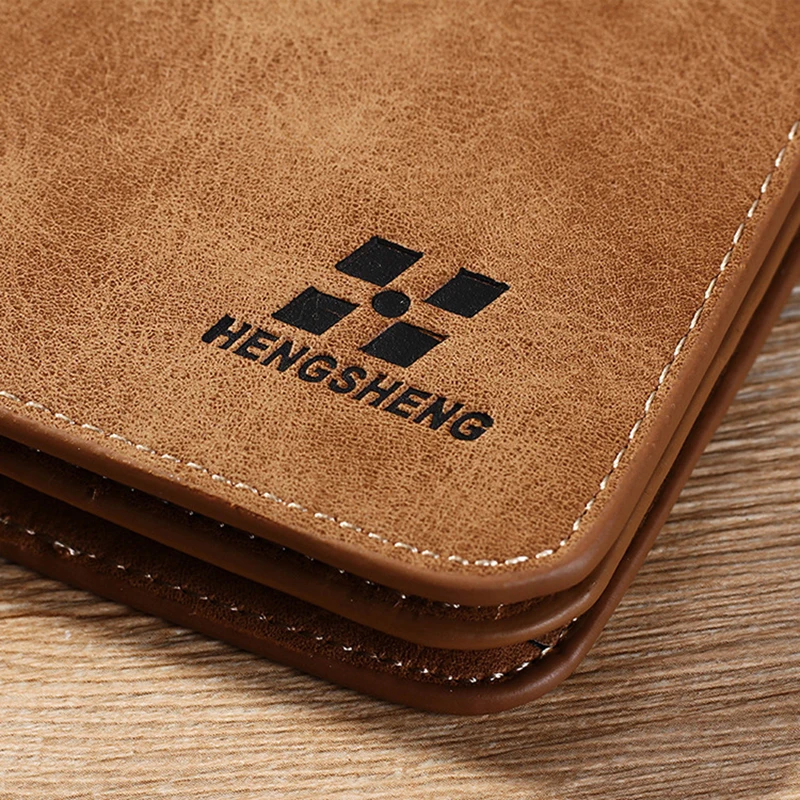 

2019 new vintage Men Wallets Long Men Classic Purse Wallet Male luxury Leather Zipper Wallet Men Business Male Wallet Coin
