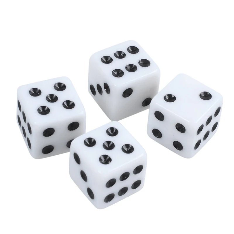 

4 Pcs Car Vehicle Dice Design Tire Valve Wheel Stem Caps Covers
