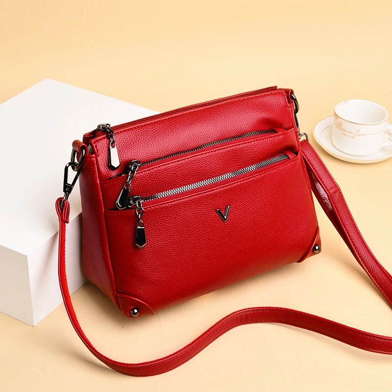 

Luxury Designer Women Bags Female Shoulder Messenger Bag Ladies Leather Crossbody Bags for Women Handbag Sac Purses and Handbags