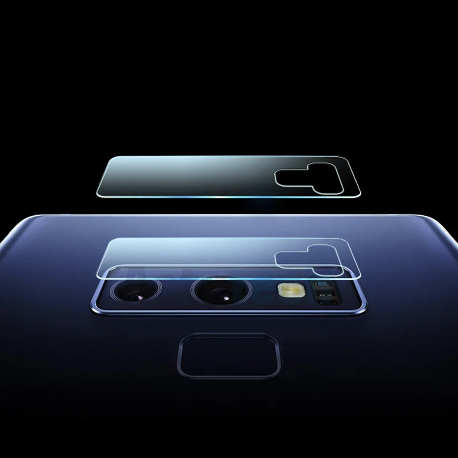 Прозрачное закаленное стекло для задней камеры Samsung Galaxy Note 9 8 S8 S9 S10 Plus|Защитные