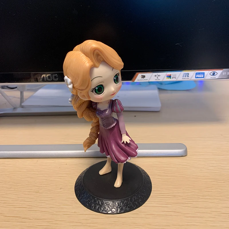 

Disney Frozen Princess Action Figures Model Dolls Bella Elsa Little Mermaid Ariel Snow White Collection Toys