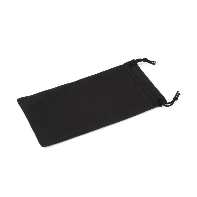 

Eyeglasses Leather Case Clean Cloth Reading Glasses Black Soft Case Sunglasses Carry Bag Travel Pouch Protector Eyewear Portable