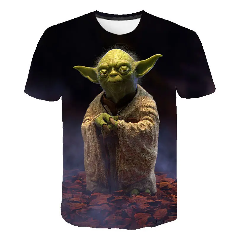 Детская футболка Yota с мандалором для мужчин и женщин 3D принтом из Звездных войн