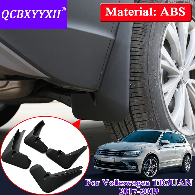 Брызговики для стайлинга автомобилей защита от брызг перфлектор Volkswagen TIGUAN 2017-2019