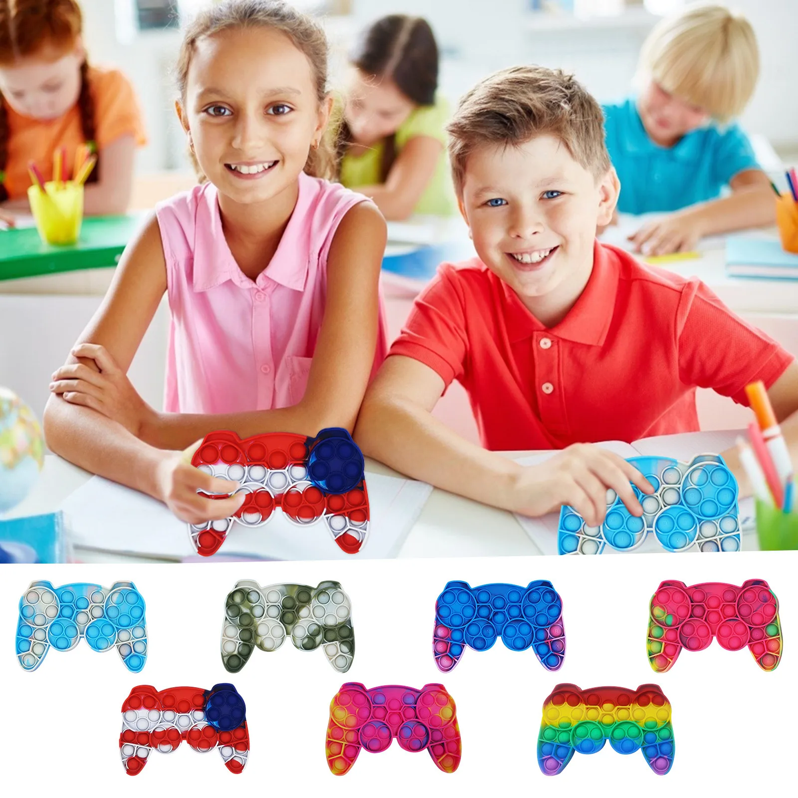 

Fidget Toys Push Bubble Fidget Sensory Toy Autism Popet Its Anti Stress Reliever Simple Dimple Figet Toys Симпл Димпл Juguetes