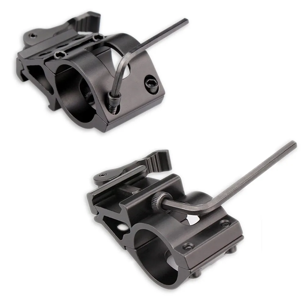 Светодиодный телефон с быстросъемным креплением на рельсах (1 дюйм алюминиевый