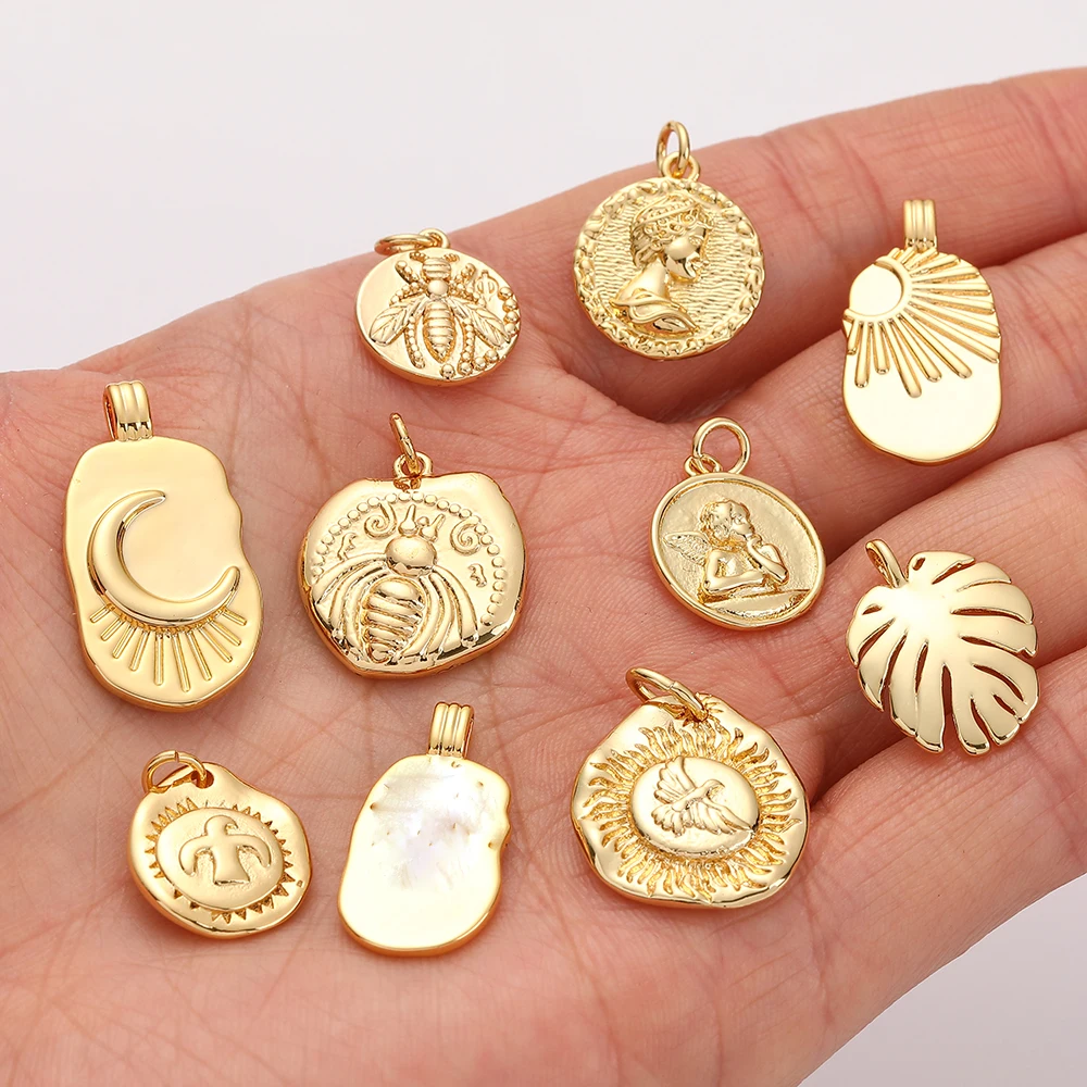 Изящные Подвески сделай сам для изготовления ювелирных изделий Бабочка лист