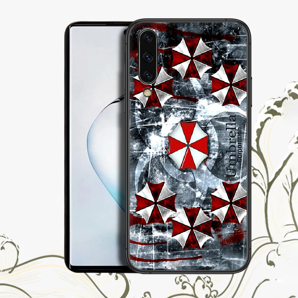 

Resident Umbrella Evil Samsung Galaxy A 3 5 7 8 10 20 20E 21S 30 30S 21 40 50 51 70 71 80 For Phone Case black Coque 3D Funda