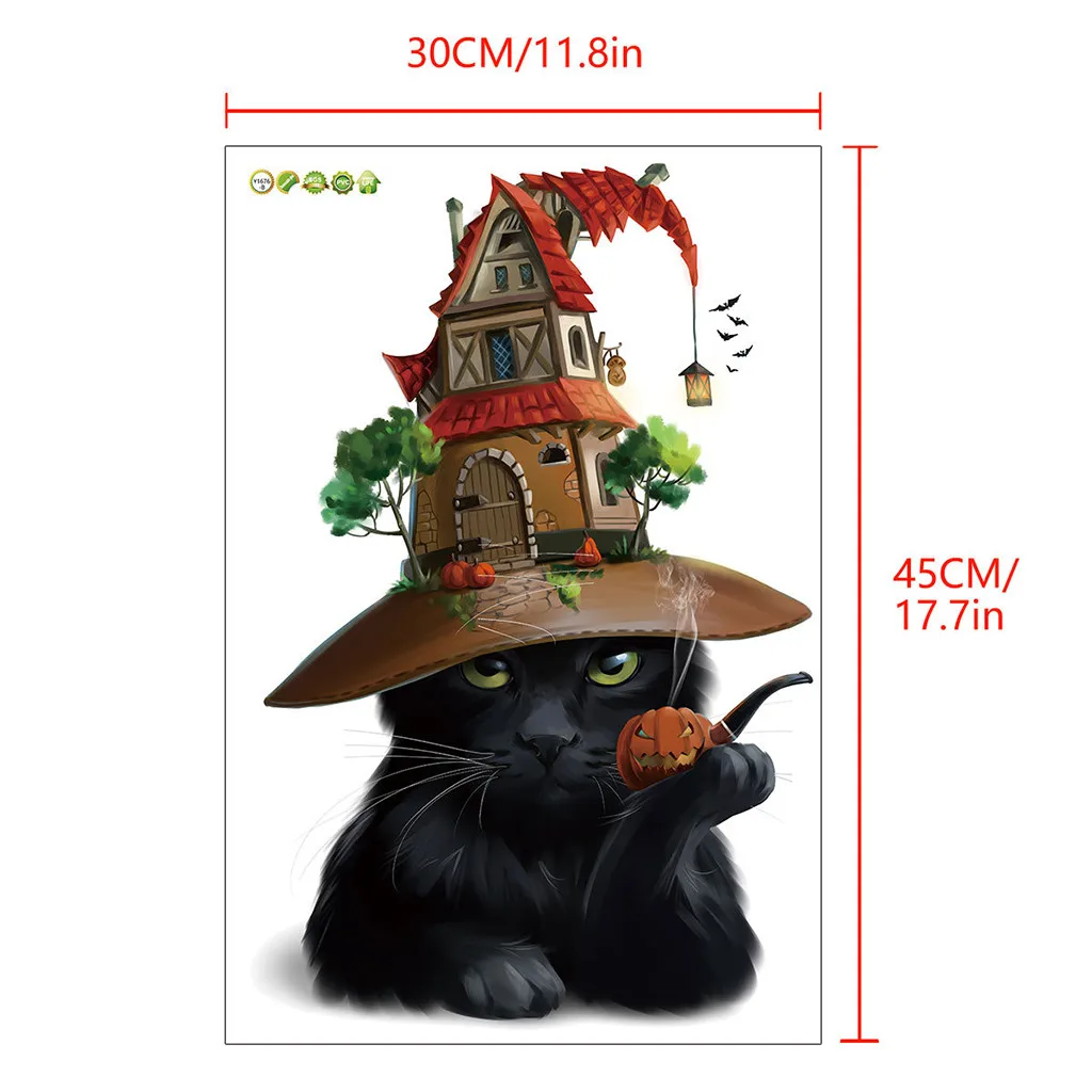 Наклейка на стену Хэллоуин наклейка для декора гостиной спальни сделай сам