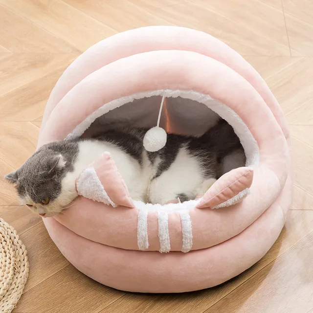 Round Cat Beds House Soft Long Plush Best Pet Dog Bed For Dogs Basket Pet Products Cushion Cat Bed Cat Mat Animals Sleeping Sofa