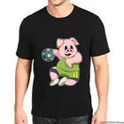 Свинья, как гандбол, с гандболом, Премиум аниме, бестселлер, топ, Мужская графическая новая кавайная футболка